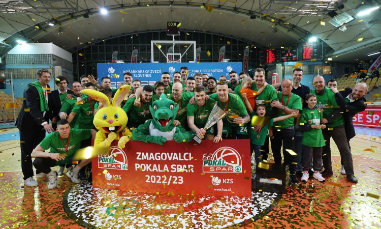 Cedevita Olimpija dvaindvajsetič pokalni prvak Slovenije