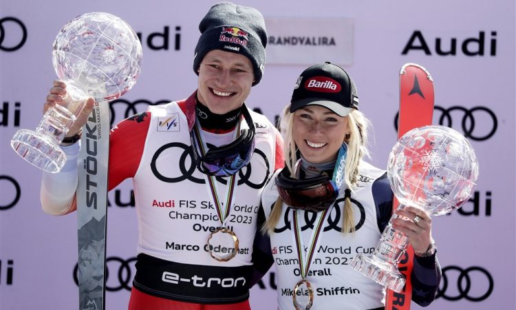 Shiffrin in Odermatt pričakovano največja zaslužkarja