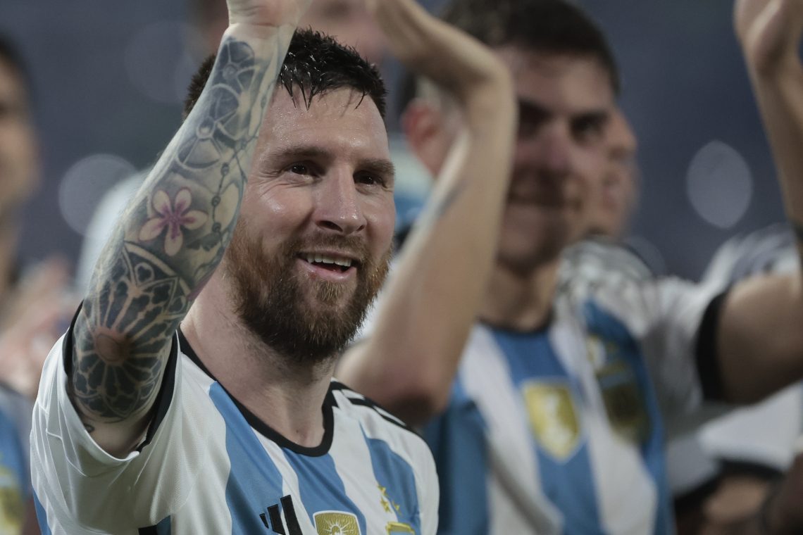 Messi dosegel že 100. gol za Argentino