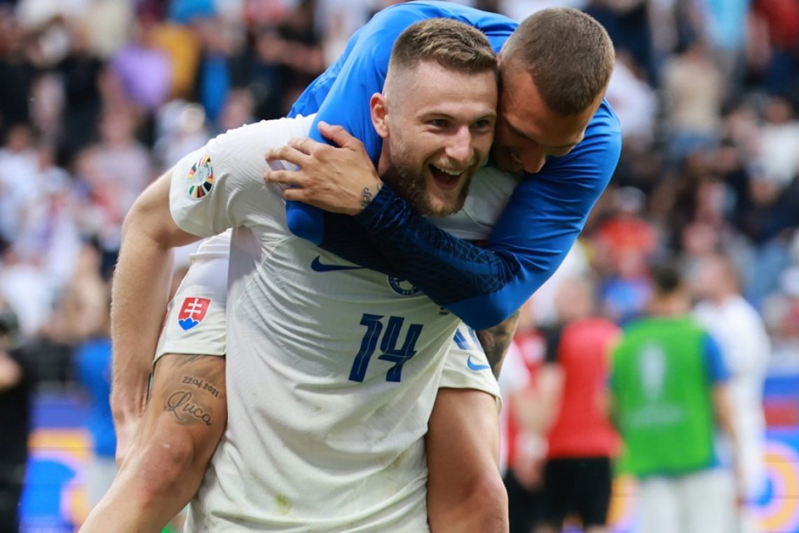 Slovaki premagali favorizirane Belgijce 
