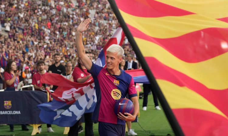 Barcelona končno registrirala Danija Olma