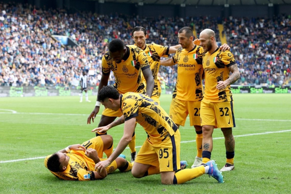 Udinese izgubil proti Interju, Juventus na vrh lestvice 