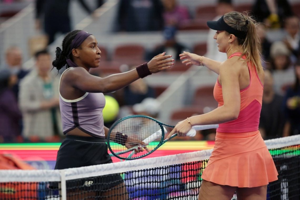 Coco Gauff in Karolina Muchova finalistki Pekinga