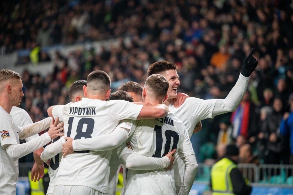 Slovenska nogometna reprezentanca v ligi narodov izgubila proti Norveški 