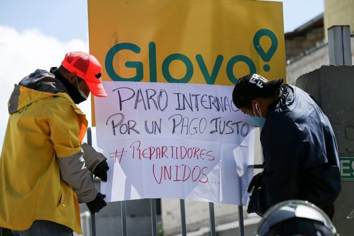 Glovo bo svoje španske dostavljavce zaposlil