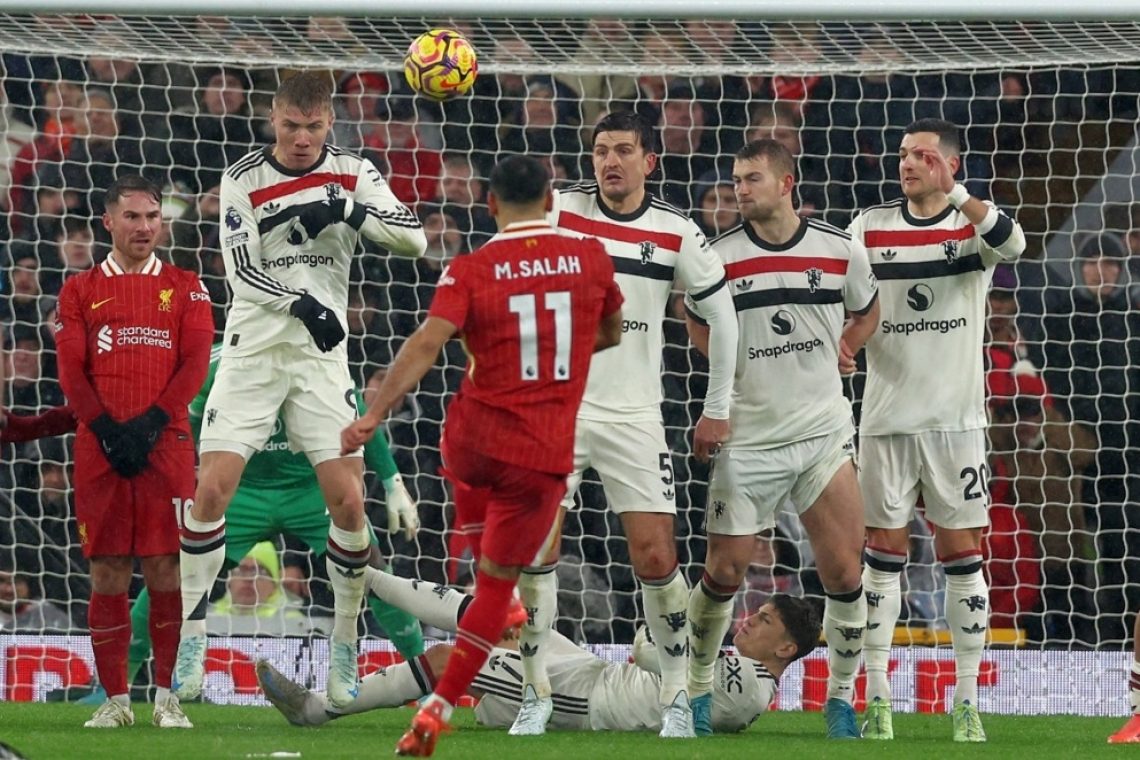 Liverpool in Manchester United remizirala na Anfieldu