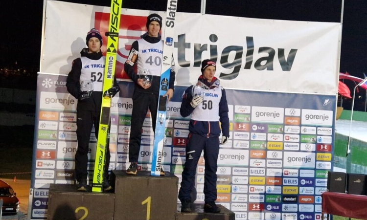 Žak Mogel v Kranju do prve slovenske zmage v sezoni celinskega pokala