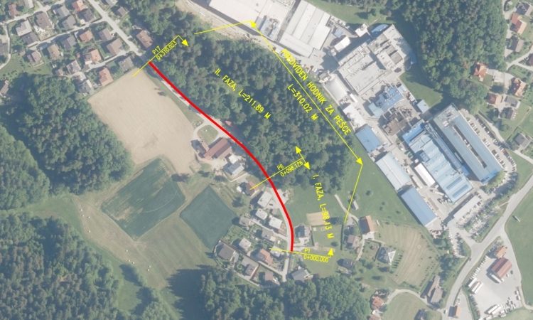 Začenjajo gradnjo pločnika med Šmarjeto pri Celju in Runtolami