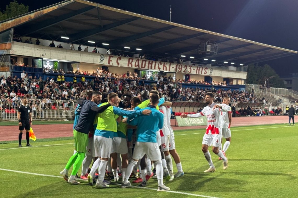 Radnički in Partizan remizirali v Nišu
