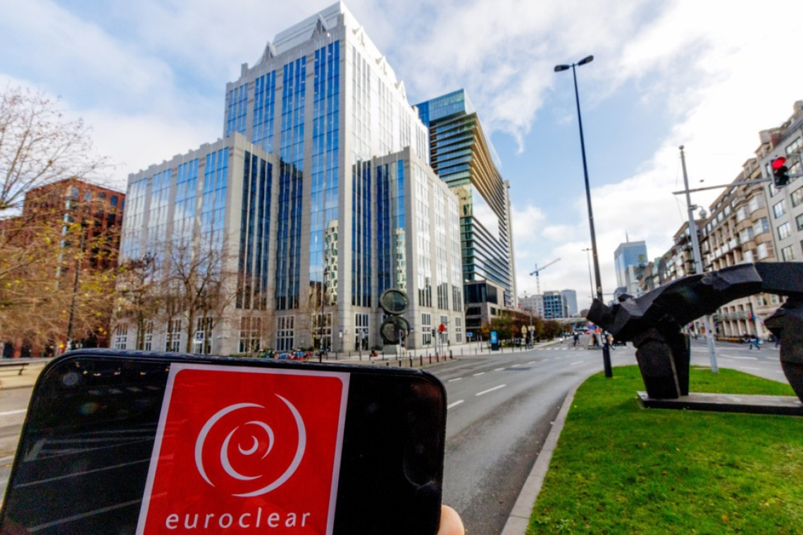 Ruska centralna banka od Eurocleara terja skoraj 195 milijard evrov