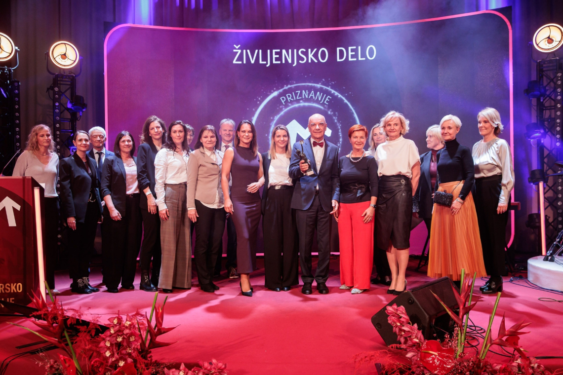 Tone Strnad prejel priznanje za življenjsko delo v menedžmentu