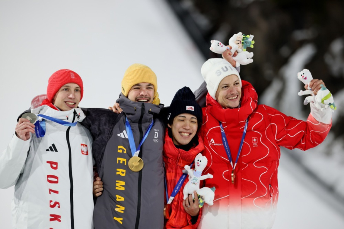 Philipp Raimund olimpijski prvak, Domen Prevc šesti