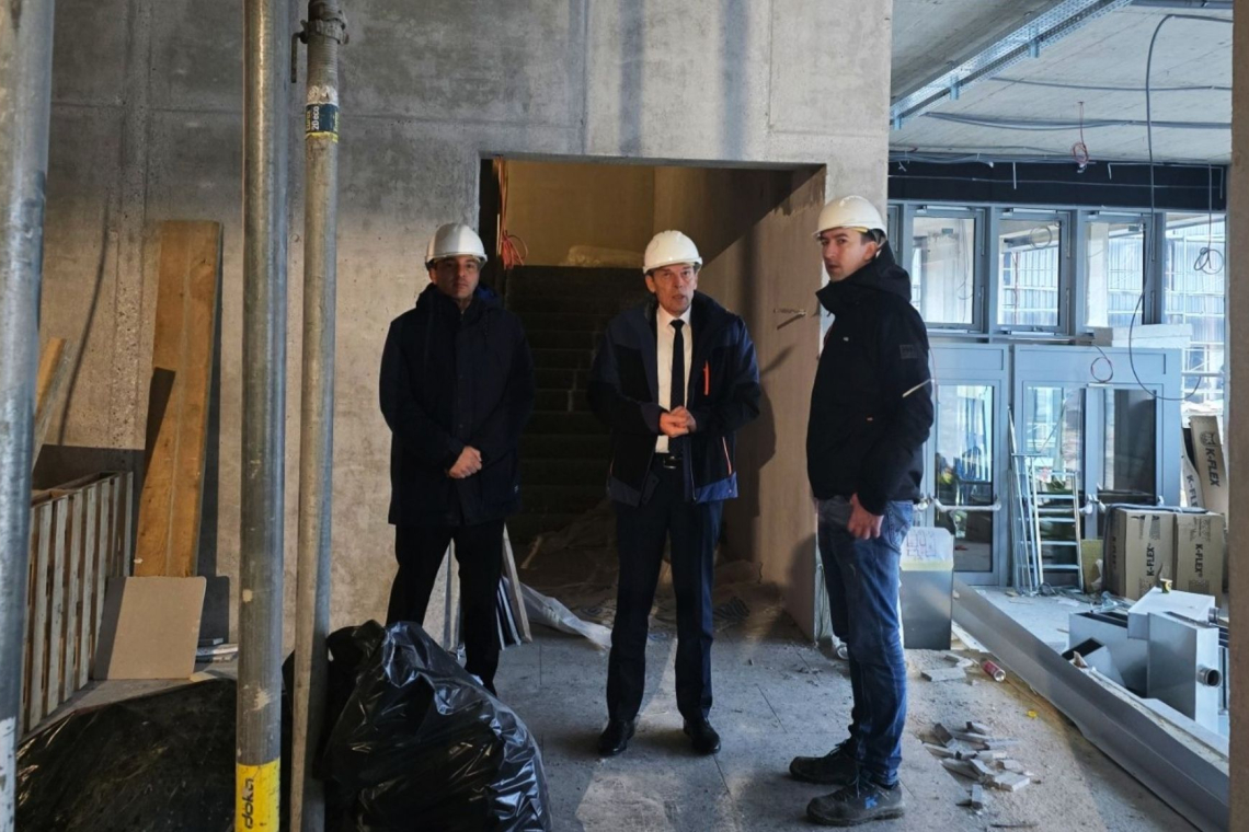 Logaj na Jesenicah o največji šolski investiciji v državi