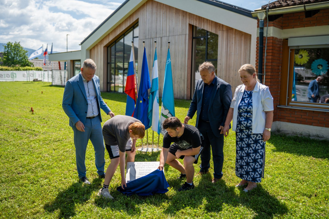 Pri novi telovadnici odkrili temeljni kamen iz preteklosti
